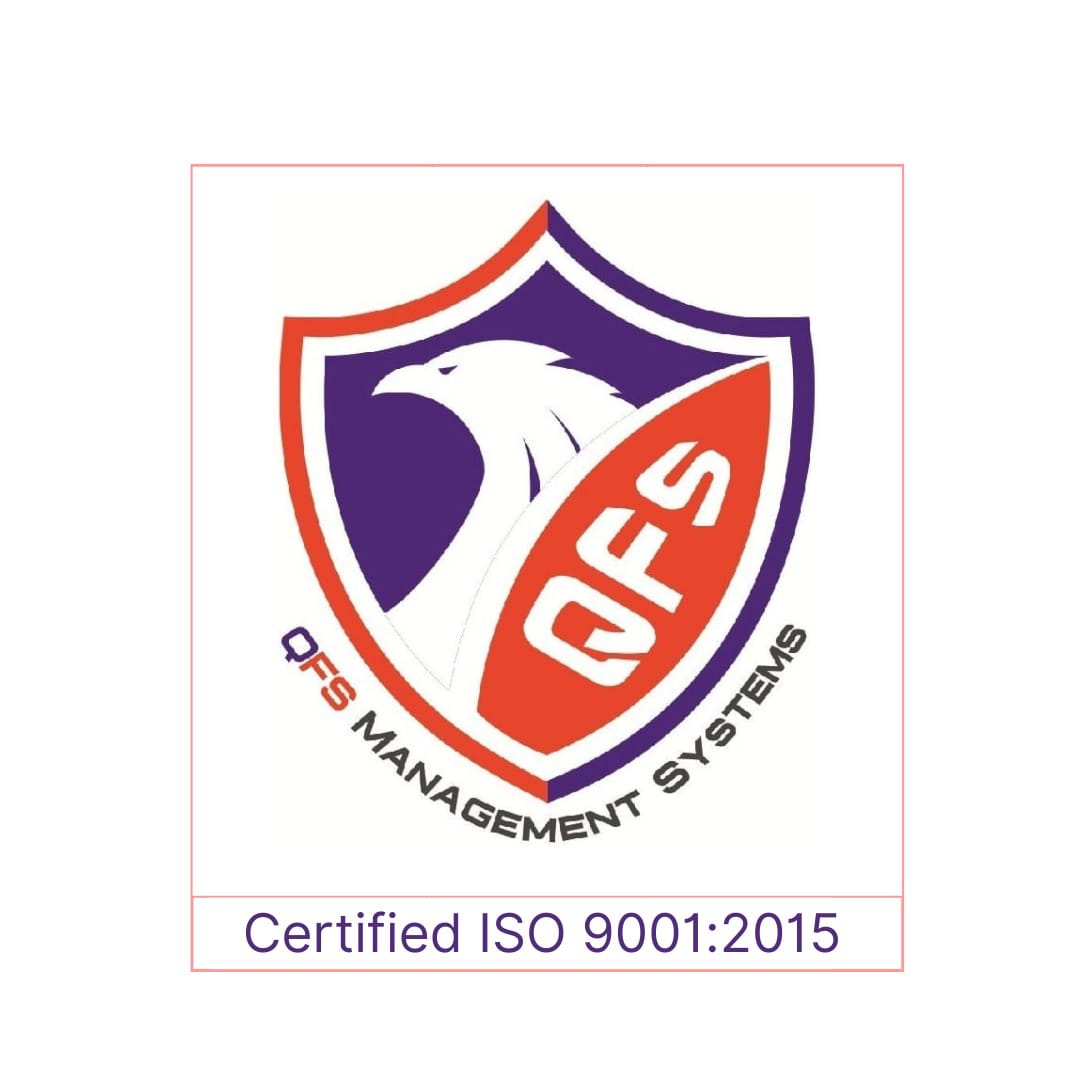 ISO 9001:2015 certification mark